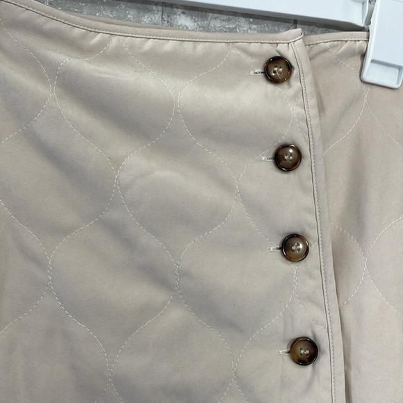 HYFVE Quilted Button Down Mini Skirt - Picture 2 of 4